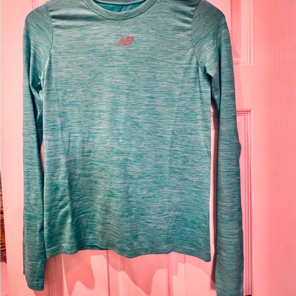 New Balance Teal Long Sleeve Tee. NWTs